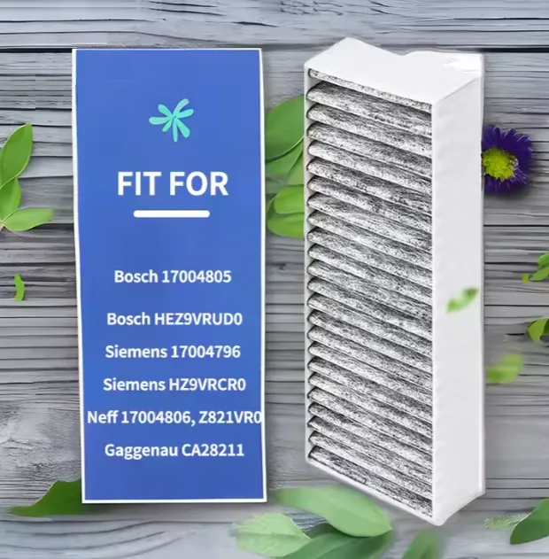 Koolstoffilters geschikt voor Bosch / Siemens - CleanAir afzuigkap (4 stuks) - Afbeelding 4