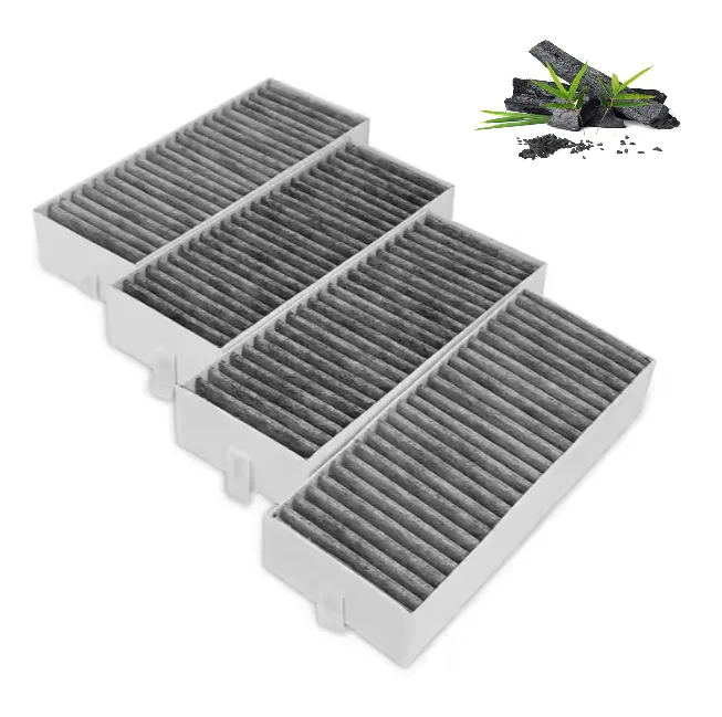 Koolstoffilters geschikt voor Bosch / Siemens - CleanAir afzuigkap (4 stuks) - Afbeelding 2